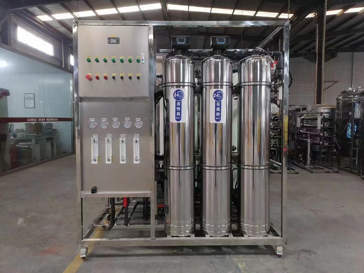 軟化水設(shè)備 施工案例